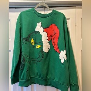Green Grinch Christmas Sweatshirt